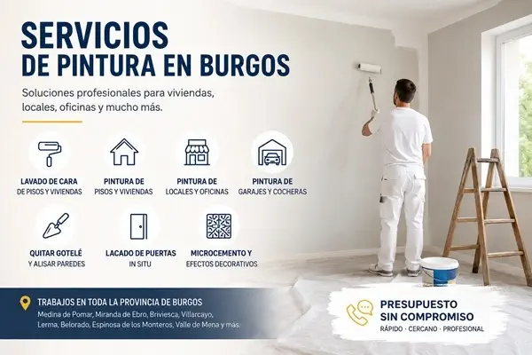 Servicios de pintura en Burgos
