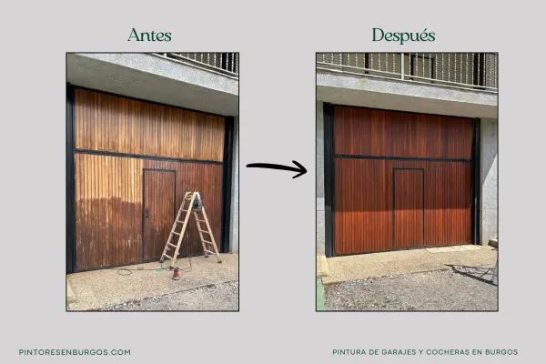 Pintura de garajes y cocheras en Burgos