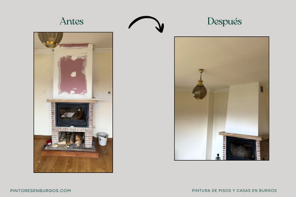 Pintura interior de pisos y casas en Burgos