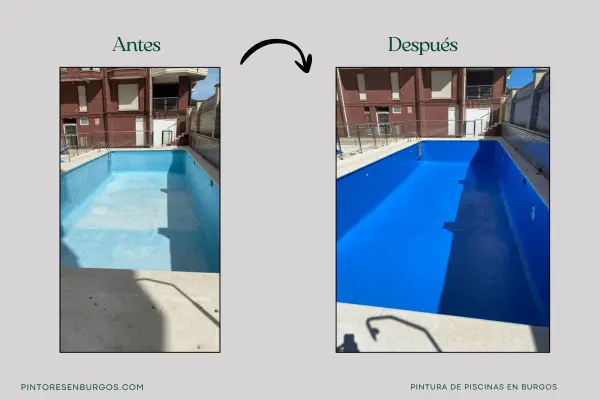 Pintura de piscinas en Burgos