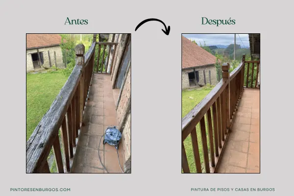 Servicio de pintura de casas en Burgos